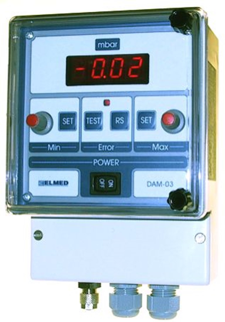 Differencial pressure measuring unit - DAM-03