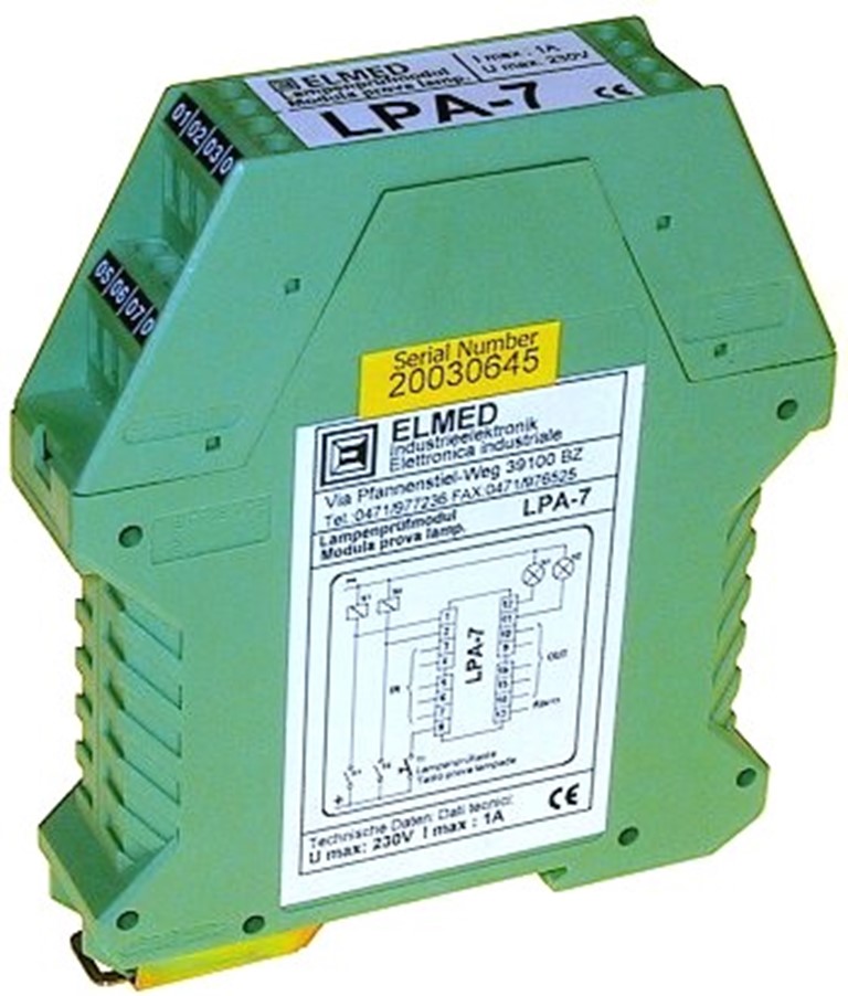 Modulo prova lampade - LPA-7