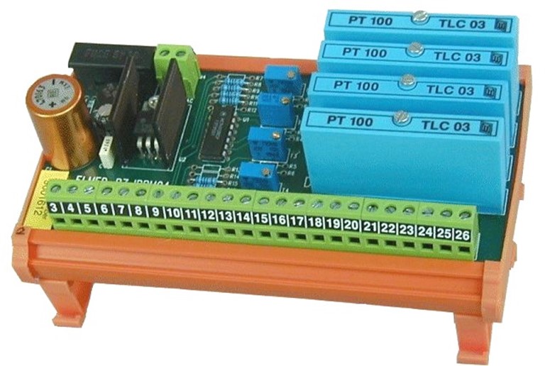 Form with 4 X PT100 - IBRM-04 AC OUT:5V