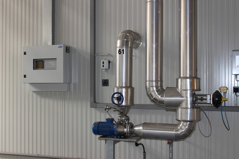 Zellenpumpe Mischventil und PLC